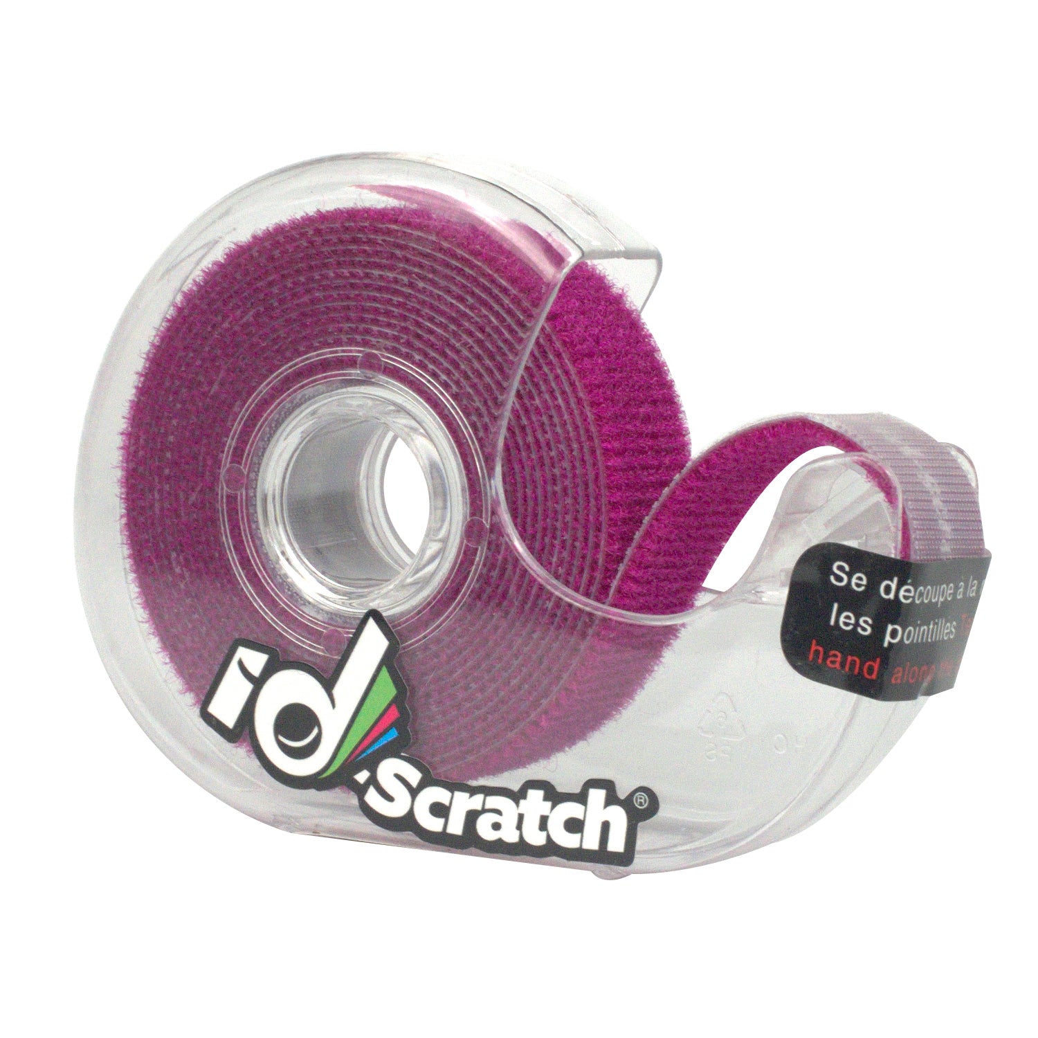 ID-Scratch Pre-Cut Hook & Loop Cable Tie – 2m Roll (12 Colors)